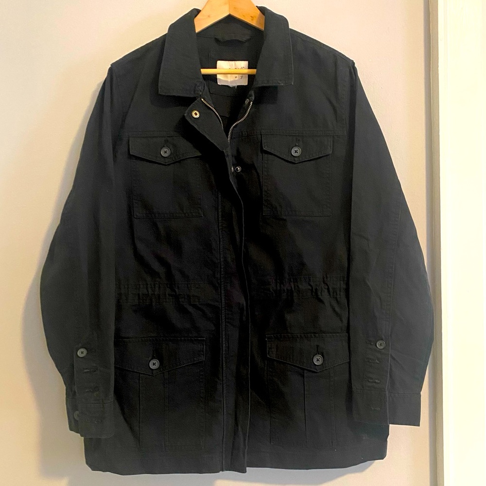 A New Day Utility/Military Style Navy Size XXL Jacket